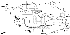 honda B__0400 ТРУБКА ТОПЛИВНАЯ (2WD) (1.5L) (1)