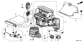 honda B__1712 ИМПУЛЬСНЫЙ МОДУЛЯТОР ОТОПЛЕНИЯ (RH) (2)