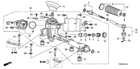 honda B__3310 P.S. GEAR BOX (EPS)
