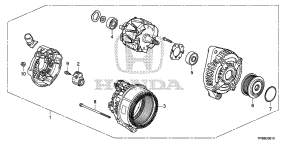 honda E__0610 ГЕНЕРАТОР (DENSO)