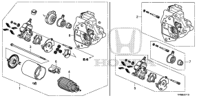 honda E__0710 СТАРТЕР (MITSUBA)