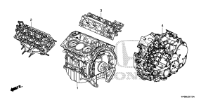 honda E__2010 ENGINE ASSY./ TRANSMISSION  ASSY.