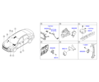 hyundai 9195211 Реле и модуль (01/03)