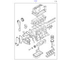 hyundai 2020111 Подрамник двигателя в сборе (01/05)