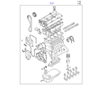 hyundai 2020113 Подрамник двигателя в сборе (03/05)