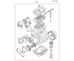 hyundai 2020114 Подрамник двигателя в сборе (04/05)