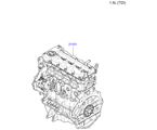 hyundai 2020115 Подрамник двигателя в сборе (05/05)