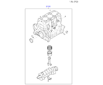 hyundai 2020214 Короткоходный двигатель в сборе (04/05)