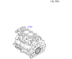 hyundai 2020215 Короткоходный двигатель в сборе (05/05)