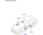 hyundai 9191611 Электропроводка разного назначения (01/02)