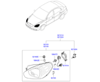 hyundai 9192111 фары