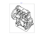 hyundai 20201C11 Подрамник двигателя в сборе