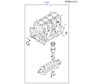 hyundai 2020213 Короткоходный двигатель в сборе (03/03)