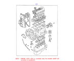 hyundai 20201A11 SUB ENGINE ASSY (DIESEL)