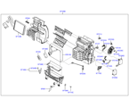 hyundai 97971B11 Климатическая установка - отопитель и испаритель