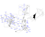 hyundai 5456111 Рулевое колесо, рул.колонка и рул.тяги