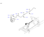 hyundai 5657112 масляный насос гидроуселителя руля (02/02)