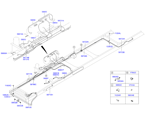 hyundai 5858711 Тормозной трубопровод