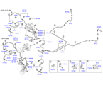 hyundai 5858711 Трубопровод гидропривода тормозов