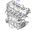 hyundai 2020111 Подрамник двигателя в сборе