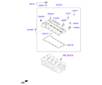 hyundai 20224B11 ROCKER COVER