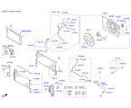 hyundai 2525313 ENGINE COOLING SYSTEM (03/05)