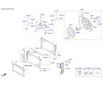 hyundai 2525314 ENGINE COOLING SYSTEM (04/05)