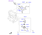 hyundai 25255B11 COOLANT PIPE & HOSE