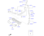 hyundai 28282B11 TURBOCHARGER & INTERCOOLER