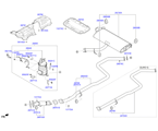 hyundai 28286B11 MUFFLER & EXHAUST PIPE
