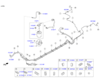 hyundai 31313B11 FUEL LINE (01/03)