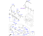hyundai 31313B13 FUEL LINE (03/03)