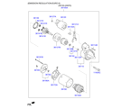 hyundai 39361B11 STARTER (01/02)