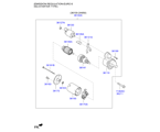 hyundai 39361B12 STARTER (02/02)