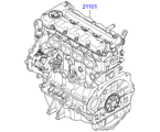 hyundai 20201C21 Подрамник двигателя в сборе
