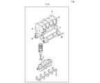 hyundai 2020211 Короткоходный двигатель в сборе (01/02)