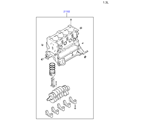 hyundai 2020211 Короткоходный двигатель в сборе (01/02)