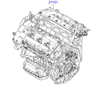 hyundai 20201C11 Подрамник двигателя в сборе