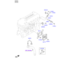 hyundai 3939112 Блок управления двигателем и датчики (02/03)