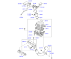 hyundai 28281A11 воздушный фильтр