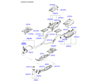 hyundai 28286B12 MUFFLER & EXHAUST PIPE (02/02)