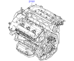 hyundai 20201A11 Подрамник двигателя в сборе