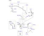 hyundai 5858712 Трубопровод гидропривода тормозов (02/02)