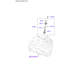 hyundai 43436C12 SPEEDOMETER DRIVEN GEAR-MANUAL (02/02)