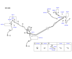 hyundai 5858711 Трубопровод гидропривода тормозов (01/02)