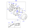 hyundai 5858311 тормозной механизм заднего колеса (01/02)