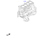 hyundai 20202C11 Короткоходный двигатель в сборе