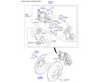 hyundai 5858311 тормозной механизм заднего колеса (01/02)