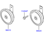 hyundai 9196611 звуковой сигнал