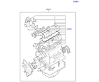 hyundai 2020312 набор прокладок двигателя (02/03)